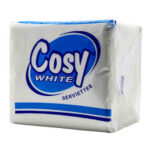 Cosy White Serviettes 100PCS