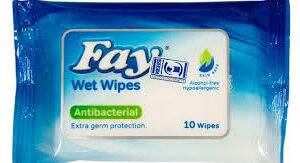 Fay Wet Wipes Antibacterial 10PCS