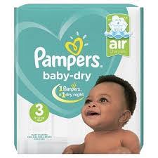 Pampers Baby Dry Midi Size 3 (4-9KG) 9S