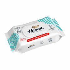 Hanan Wet Wipes Antibacterial 80S