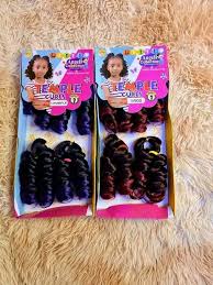 Angels Temple Curls Braids