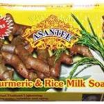 Asantee Turmeric & Rice Milk Bathing Soap 125G