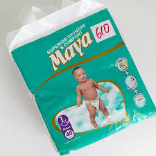 Maya Baby Diapers Large HC 40PCS