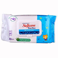 Softcare Baby Wipes 80PCS