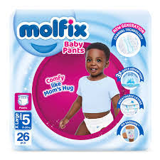 Molfix Baby Pants Large NO. 5 (15-20KG) 26S