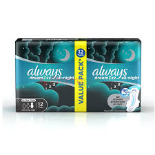 Always Ultra Thin Extra Long Night 12S