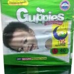 Guppies Large Baby Diapers HC 40PCS