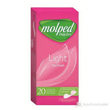 Molped Thin Daily Care Light Normal Panty Liners 16S