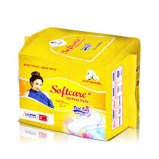 Softcare+ Gold Maxi Thick Sanitary Pads 8S