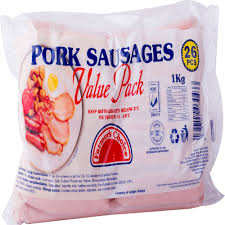Farmers Choice Pork Sausages Value Pack 1KG