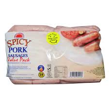 Farmers Choice Spicy Pork Sausages Value Pack 1KG