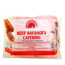 Farmers Choice Beef Sausages Catering 1KG