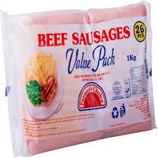Farmers Choice Beef Sausages Value Pack 1KG
