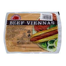 Farmers Choice Beef Viennas 250G