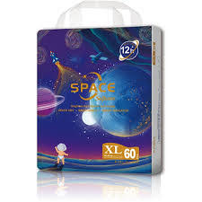 Softcare Space Baby Diapers XL 60PCS