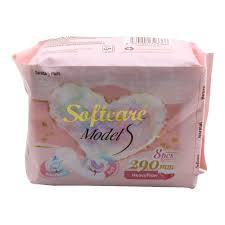 Softcare Model Maxi Thick Sanitary Pads 8S