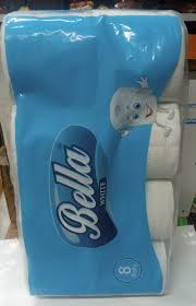 Bella White Tissue Paper 8Pack