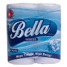 Bella White Tissue Paper 4Pack