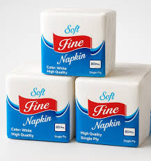 Soft Fine White Serviettes