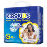 Kisskids Baby Diapers Small HC 48S