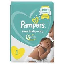 Pampers New Born Baby Diapers Size 1 32S