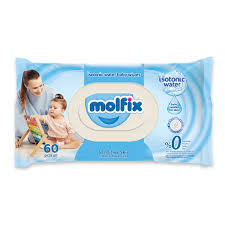 Molflix Sensitive Skin Wipes 60S
