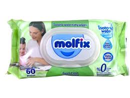 Molflix Fresh Clean Wipes 60S