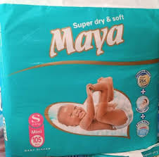 Maya Baby Diapers Small HC 40PCS