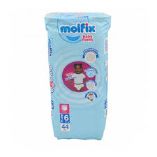 Molfix Baby Diapers 6-8KG 44PCS
