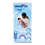 Molfix Baby Diapers HC NO. 2 Mini Small (3-6KG) 48S