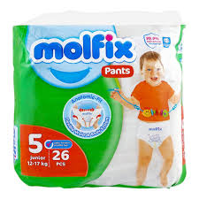 Molfix Baby Pants Large NO. 5 (15-20KG) LC