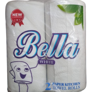 Bella White Kitchen Towel 2 Pack