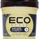 Eco Black Castor & Flaxed Seed Gel 236ML