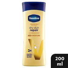 Vaseline Dry Skin Repair Body Lotion 200ML
