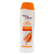 Nice & Lovely Carrot Oil Body Lotion 180ML