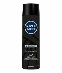 Nivea Deep Black Carbon Body Spray 150ML