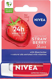 Nivea Strawberry Lip Balm 4.9G