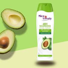 Nice & Lovely Avocado Body Lotion 600ML
