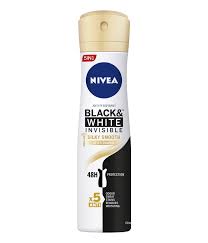 Nivea Invisible Black & White Silky Smooth Body Spray 150ML