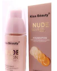 Kiss Beauty Nude Illusion Foundation 15G