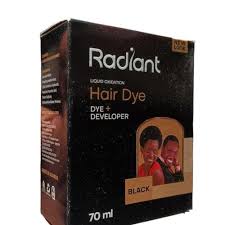 Radiant Black Hair Dye 70ML