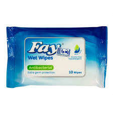 Fay Antibacterial Wet Wipes 10S