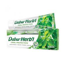 Dabur Herbal Basil Toothpaste 150G