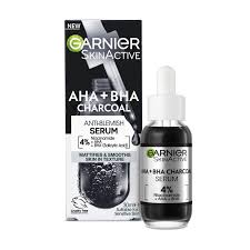 Garnier AHA+BHA With Charcoal Anti Blemish Serum 30ML