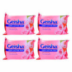 Geisha Rose & Honey Bathing Soap 4*125G