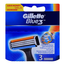 Gillette Blue 3 Shaving Razor 3PCS