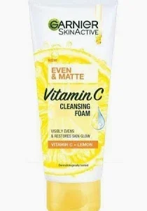 Garnier Even & Matte Vitamin C Cleansing Foam 100ML