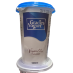 Gracies Vanilla Yoghurt 500ML