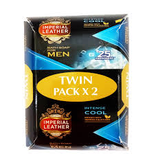 Imperial Leather Intense Cool Bath Soap Twin Pack 2*150G