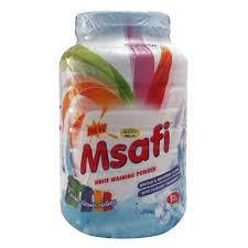 Msafi White Washing Powder Jar 500G